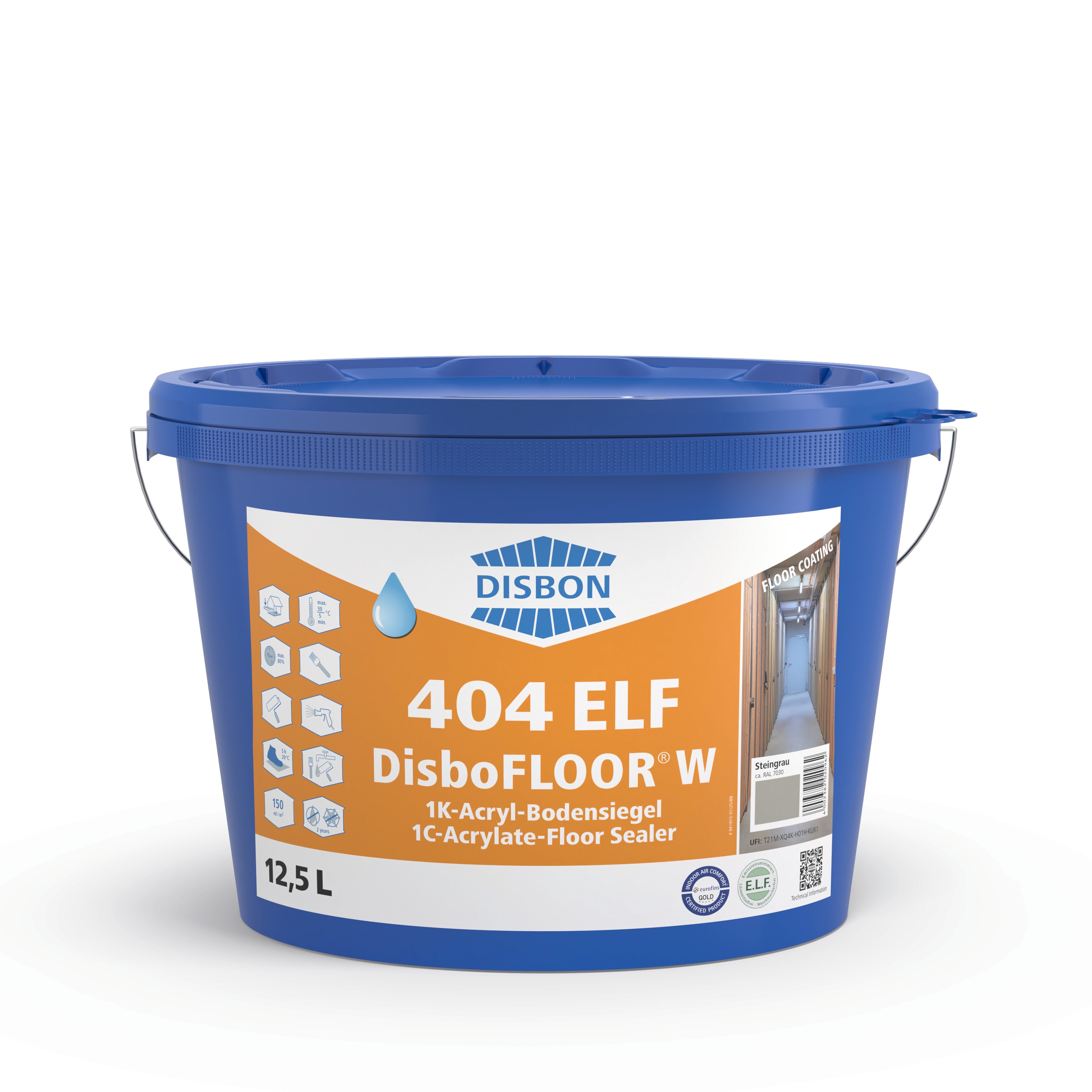 DISBON 404 1K-Acryl-Bodensiegel  