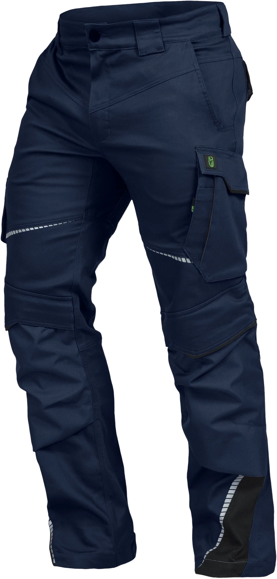 Leibwächter Arbeitshose - Bundhose Flexline marine/schwarz 46