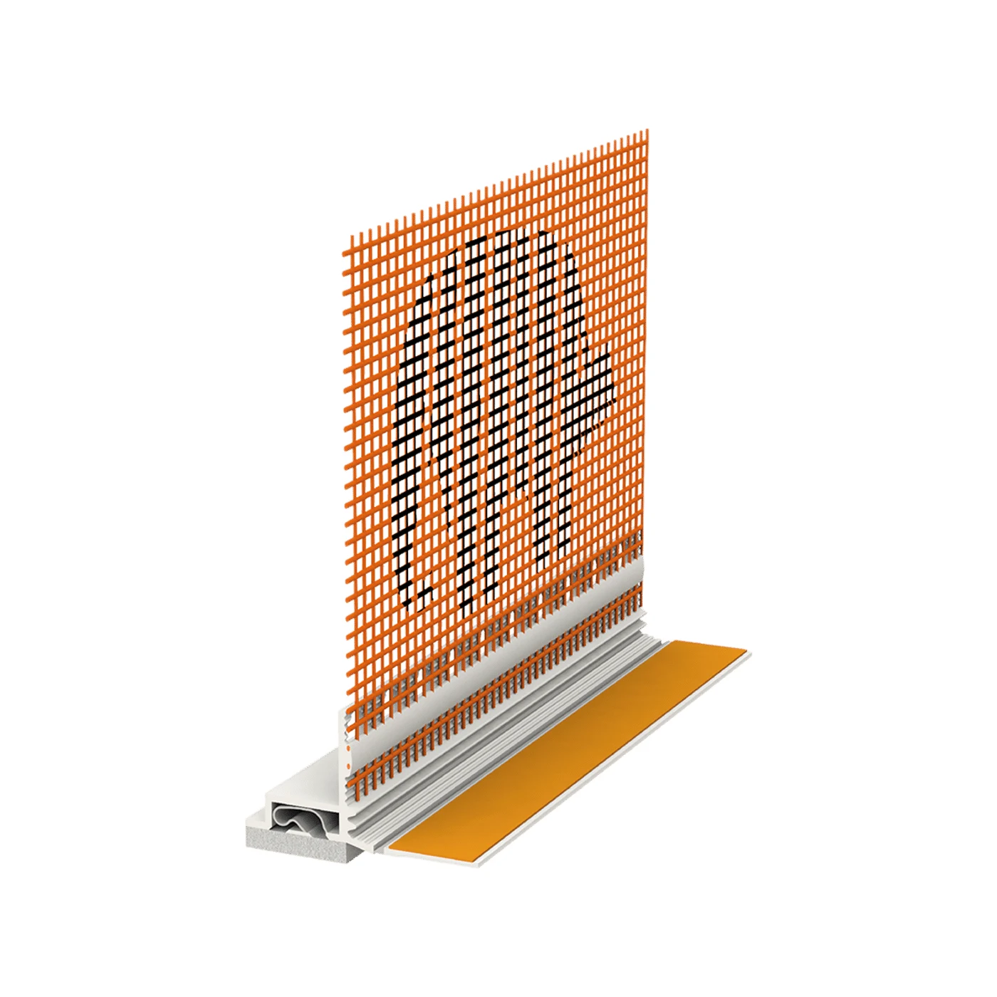 Caparol Capatect Gewebeanschlussleiste 3D Objekt – Packshot Hersteller