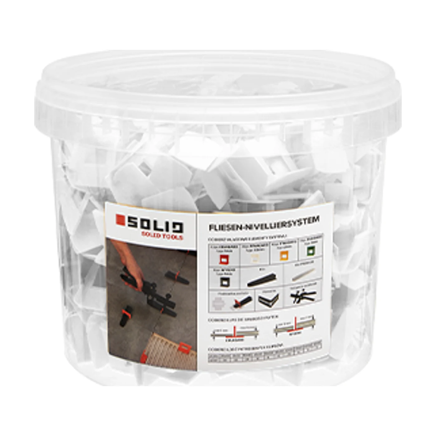 SOLID Nivelliersystem - Zuglaschen BOX