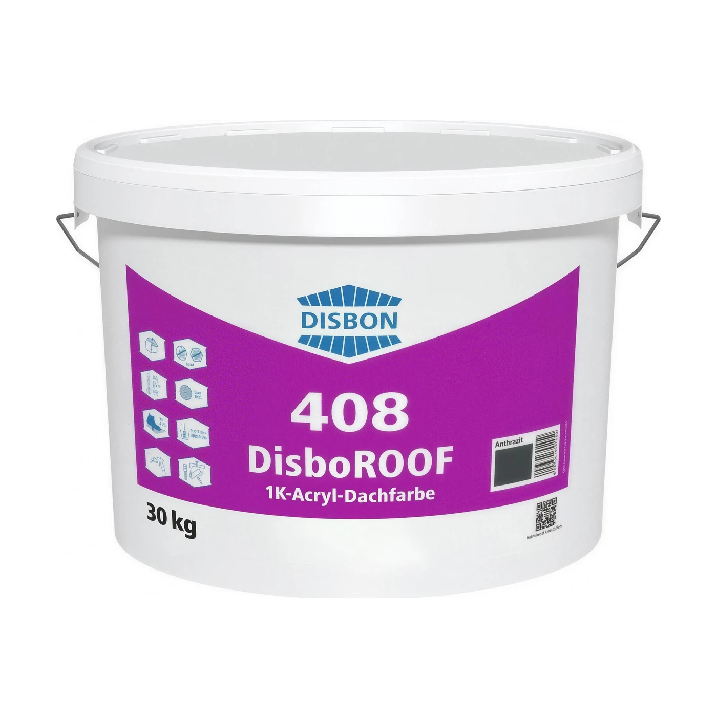 Caparol DisboROOF 408 1K-Acryl-Dachfarbe 15 L