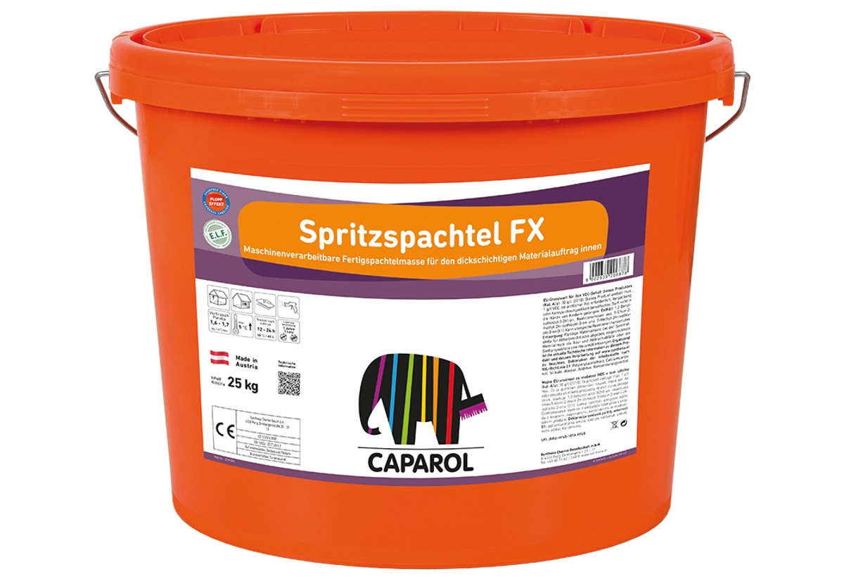 CAPAROL Spritzspachtel FX 25 kg Eimer
