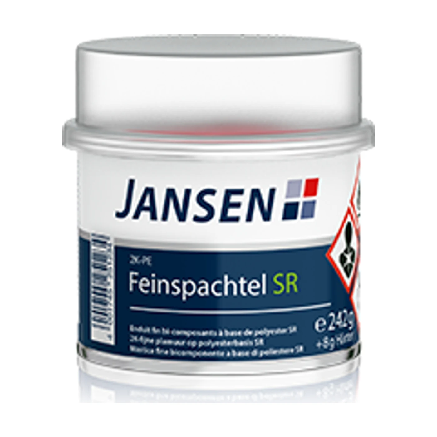 JANSEN 2K-PE Feinspachtel SR (Polyester) 