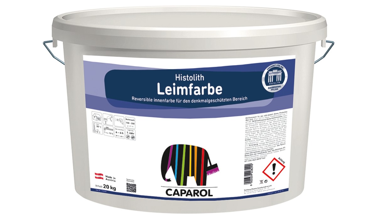 CAPAROL Histolith® Leimfarbe Weiß 20 kg