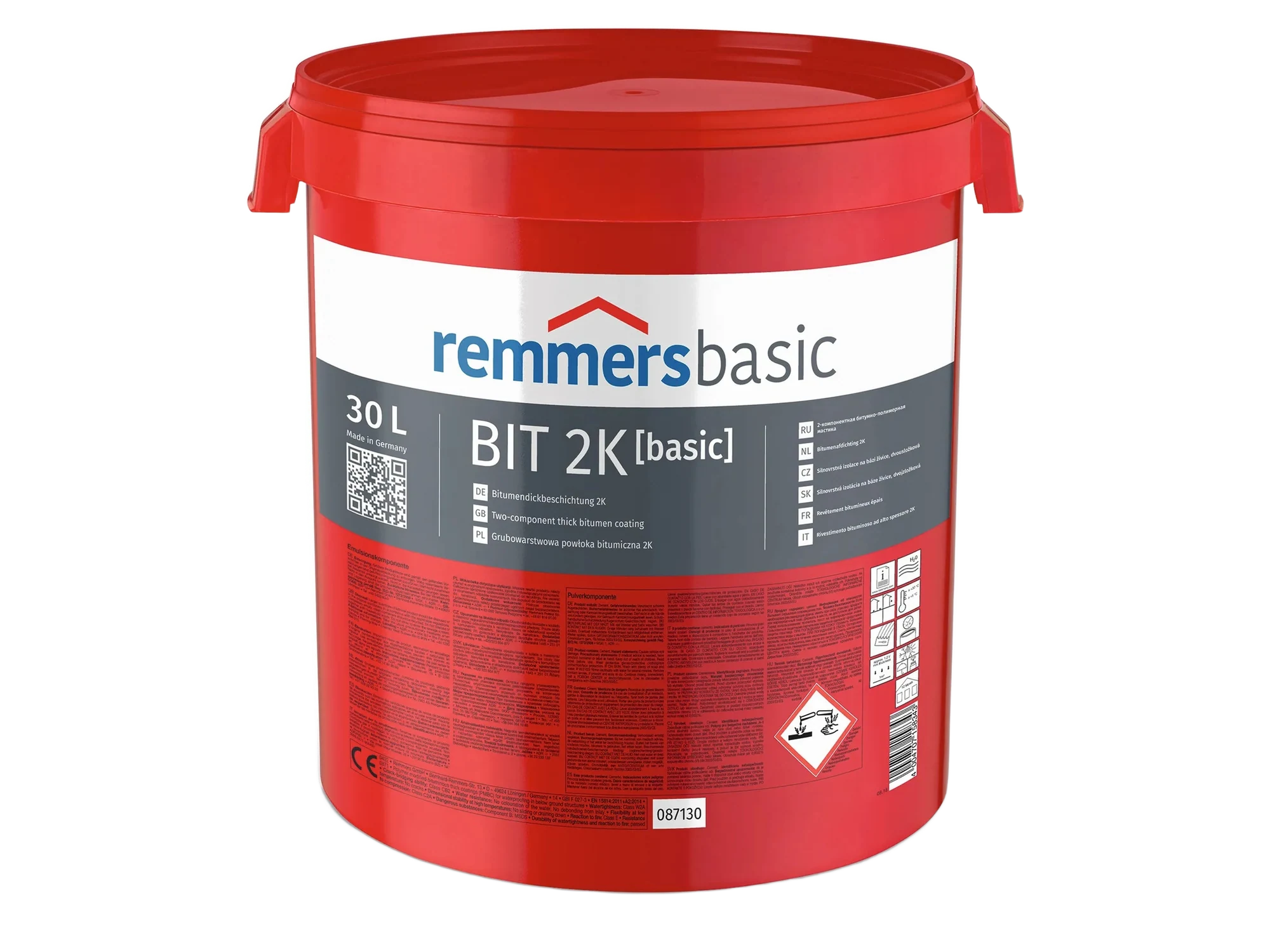 REMMERS BIT 2K - 2K Basic Bitumenkleber 30l