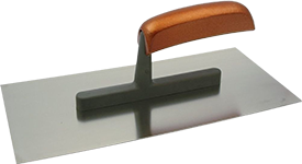 SOLID Glättkelle 270x130 Holzgriff