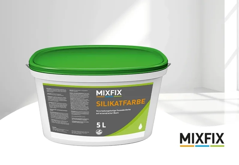 MIXFIX Silikatfarbe – mineralische Fassadenfarbe