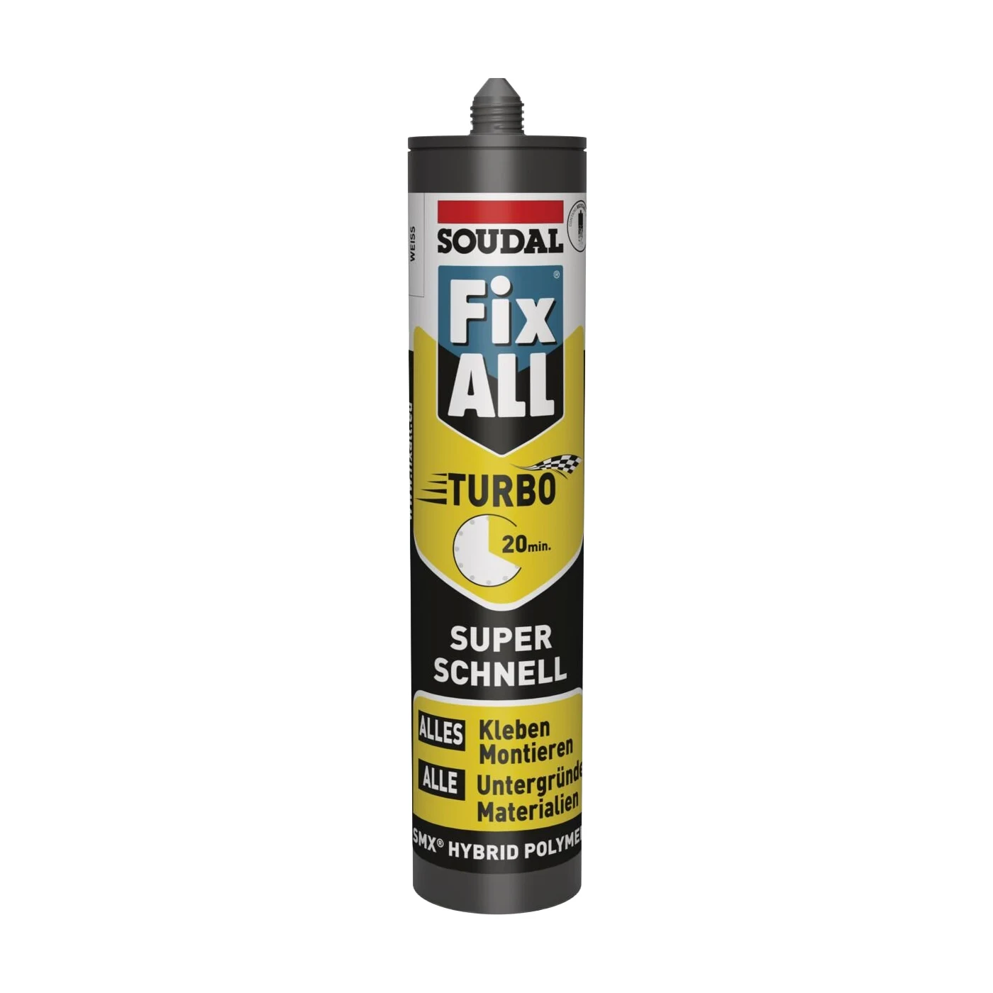 Soudal Fix ALL Turbo Montagekleber weiß 430 g