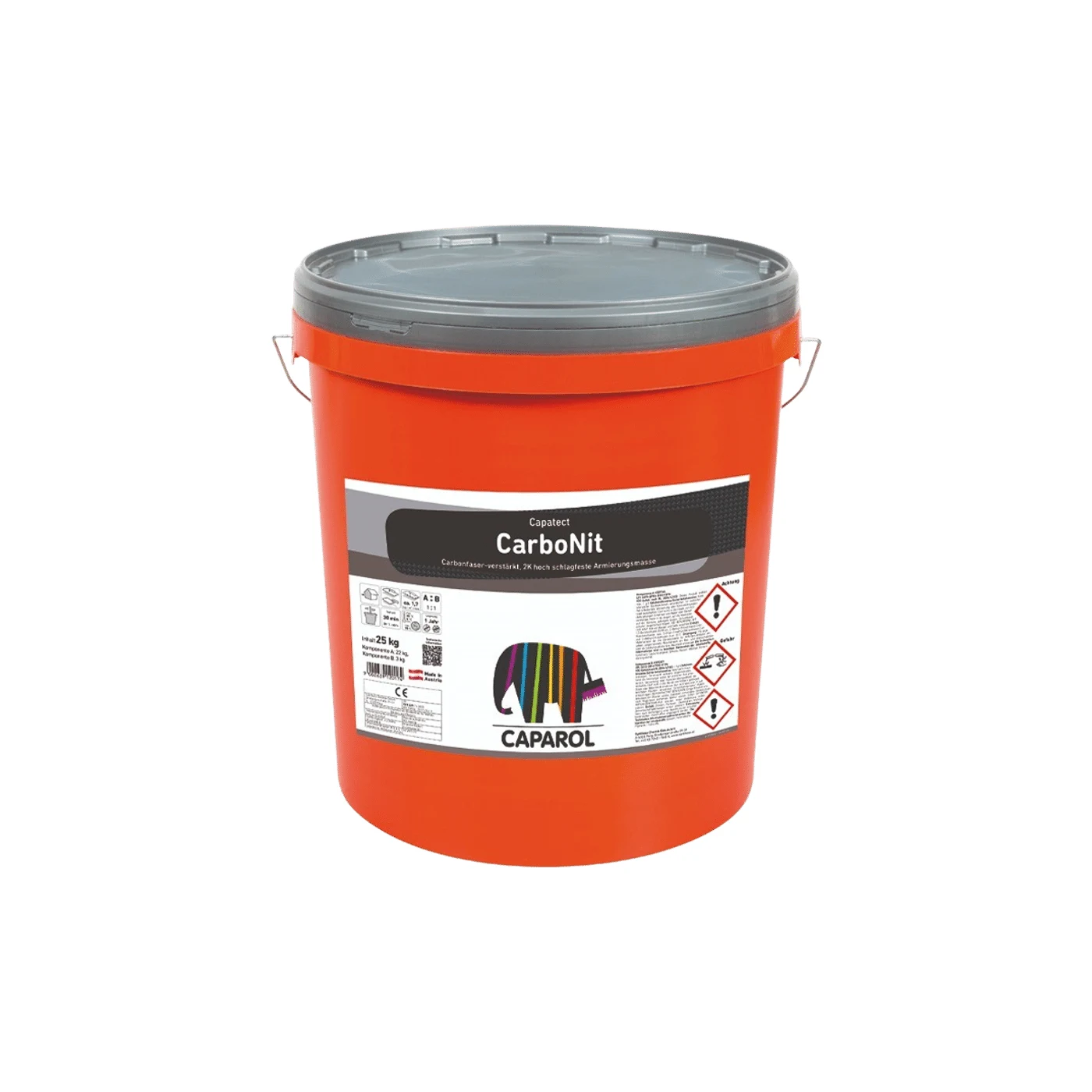 Caparol Capatect CarboNit 2K Sockelspachtel carbonverstärkt – Packshot Hersteller