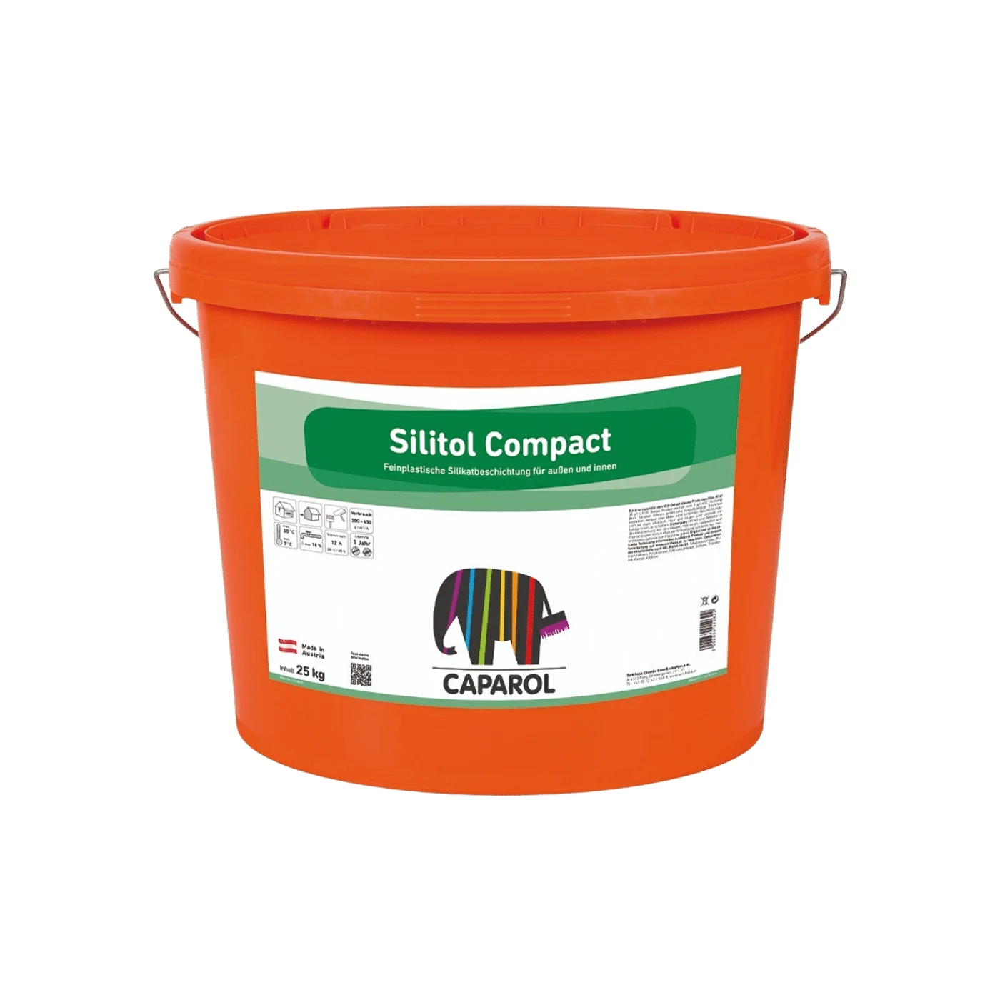 Caparol Silitol Compact füllende Silikat-Fassadenfarbe – Packshot Hersteller