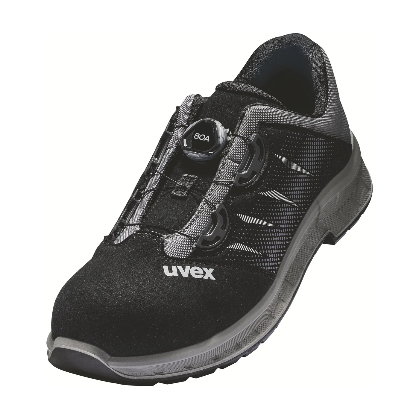 uvex 2 trend BOA S3 Sicherheitsschuhe schwarz/grau – Packshot Hersteller