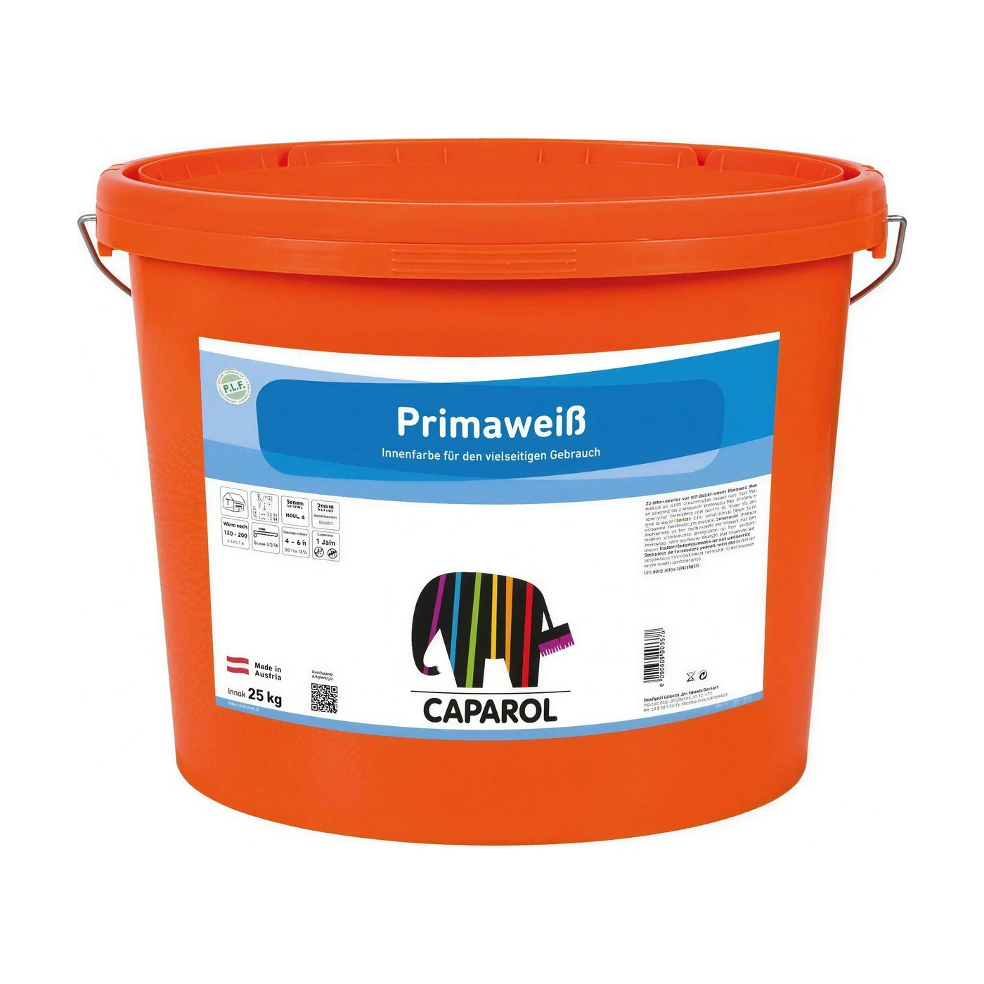 CAPAROL Primaweiß Innenfarbe Weiß 25 kg