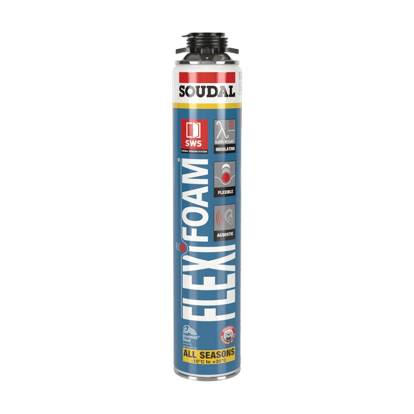 Soudal Flexifoam Pistolen-Fensterschaum 750ml