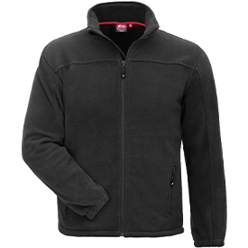 NITRAS Fleece-Jacke schwarz