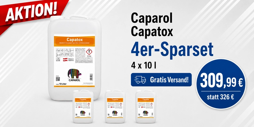 Aktion 4 x 10 l Caparol Capatox