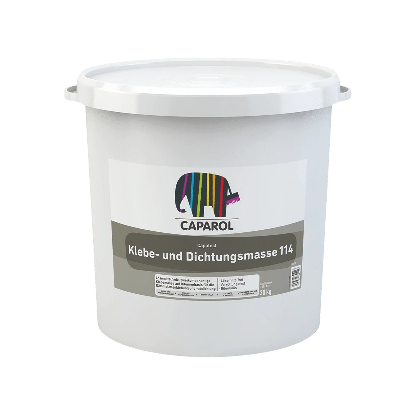Caparol Capatect Klebe- und Dichtungsmasse 114 2K Bitumenkleber – Packshot Hersteller