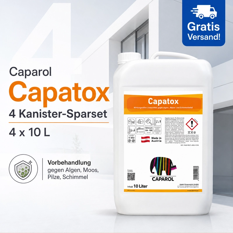 Aktion 4 x 10 l Caparol Capatox