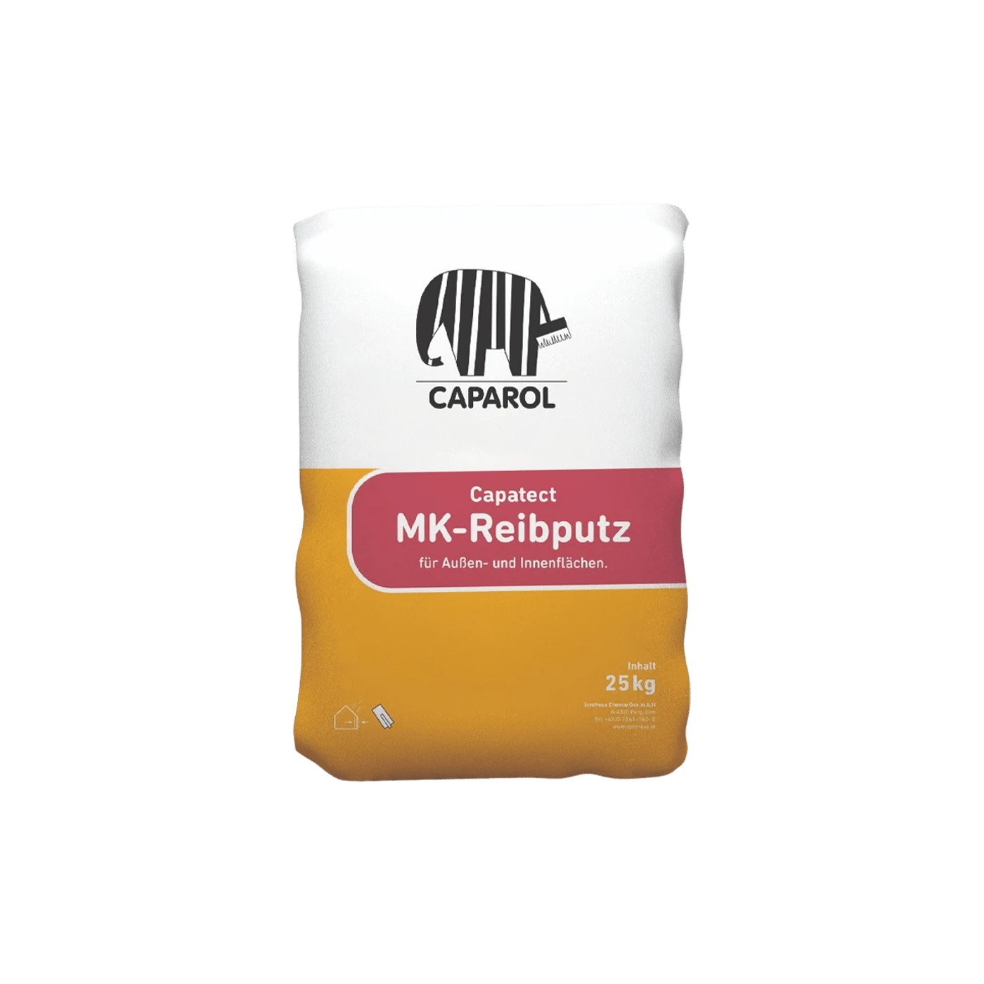 Caparol Capatect MK-Reibputz mineralischer Kalk-Zement-Putz – Packshot Hersteller