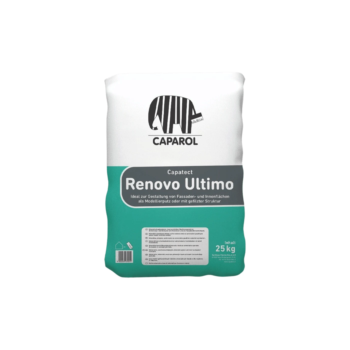 Caparol Renovo Ultimo mineralischer Allround-Mörtel – Packshot Hersteller