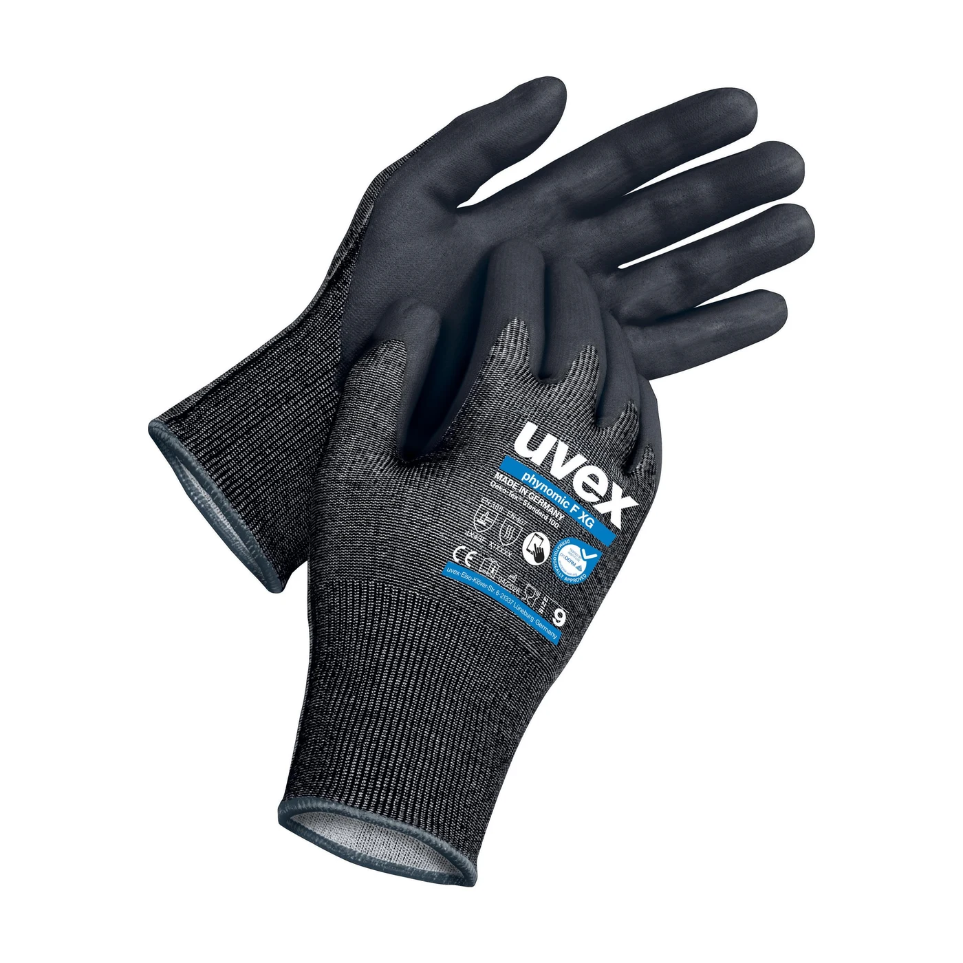 uvex phynomic F XG Schnittschutzhandschuhe – Packshot Hersteller