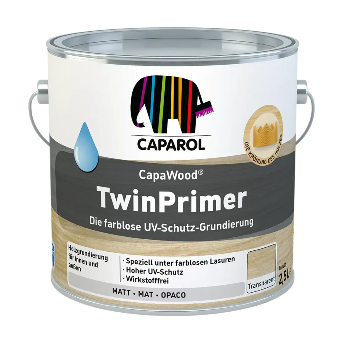 Caparol CapaWood TwinPrimer UV-Schutzgrundierung farblos