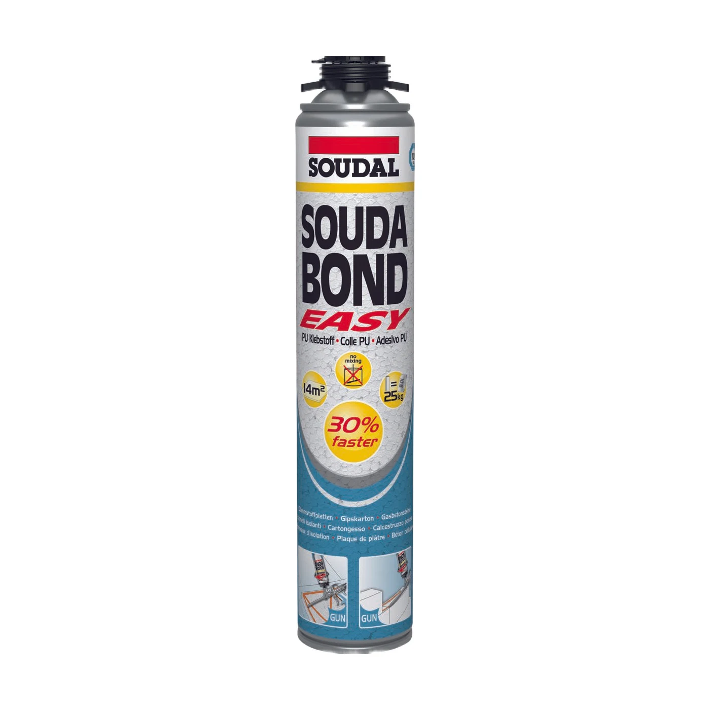 Soudal Dämmplattenkleber Soudabond Easy B1 750ml