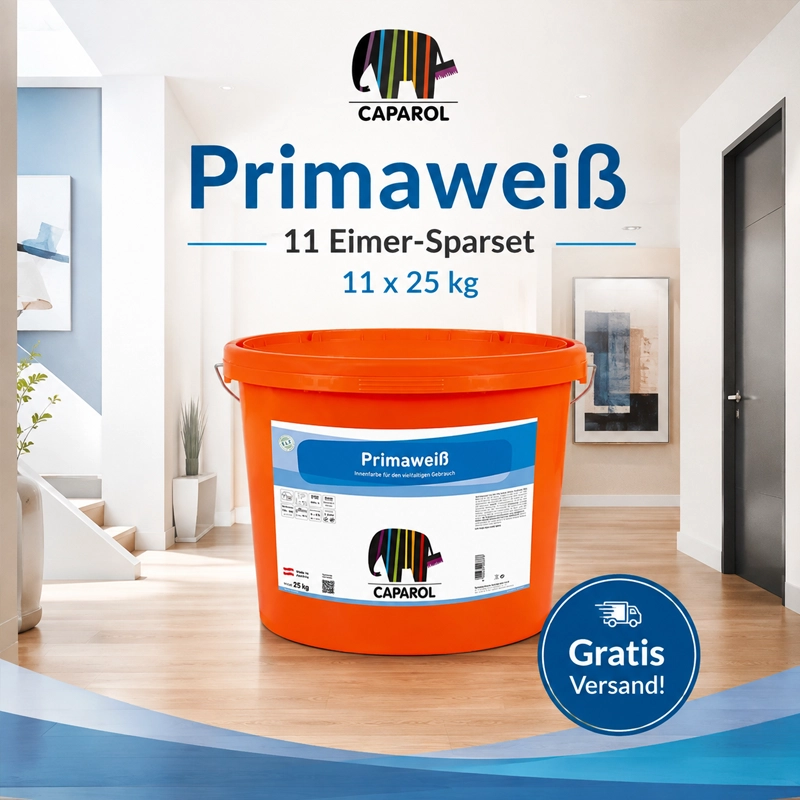 Aktion 11 x 25 kg Caparol Synthesa Primaweiß weiß