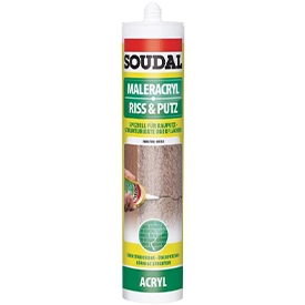 Soudal Maleracryl "Riss & Putz" weiß 300ml