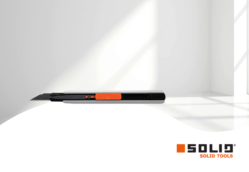 SOLID 9mm Cuttermesser Metall