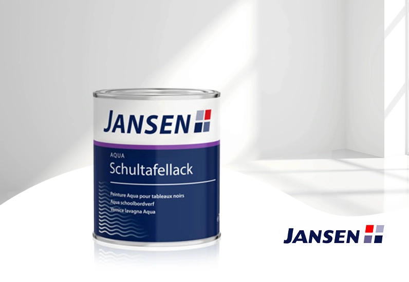 JANSEN Aqua Schultafellack schwarz 0,75l 