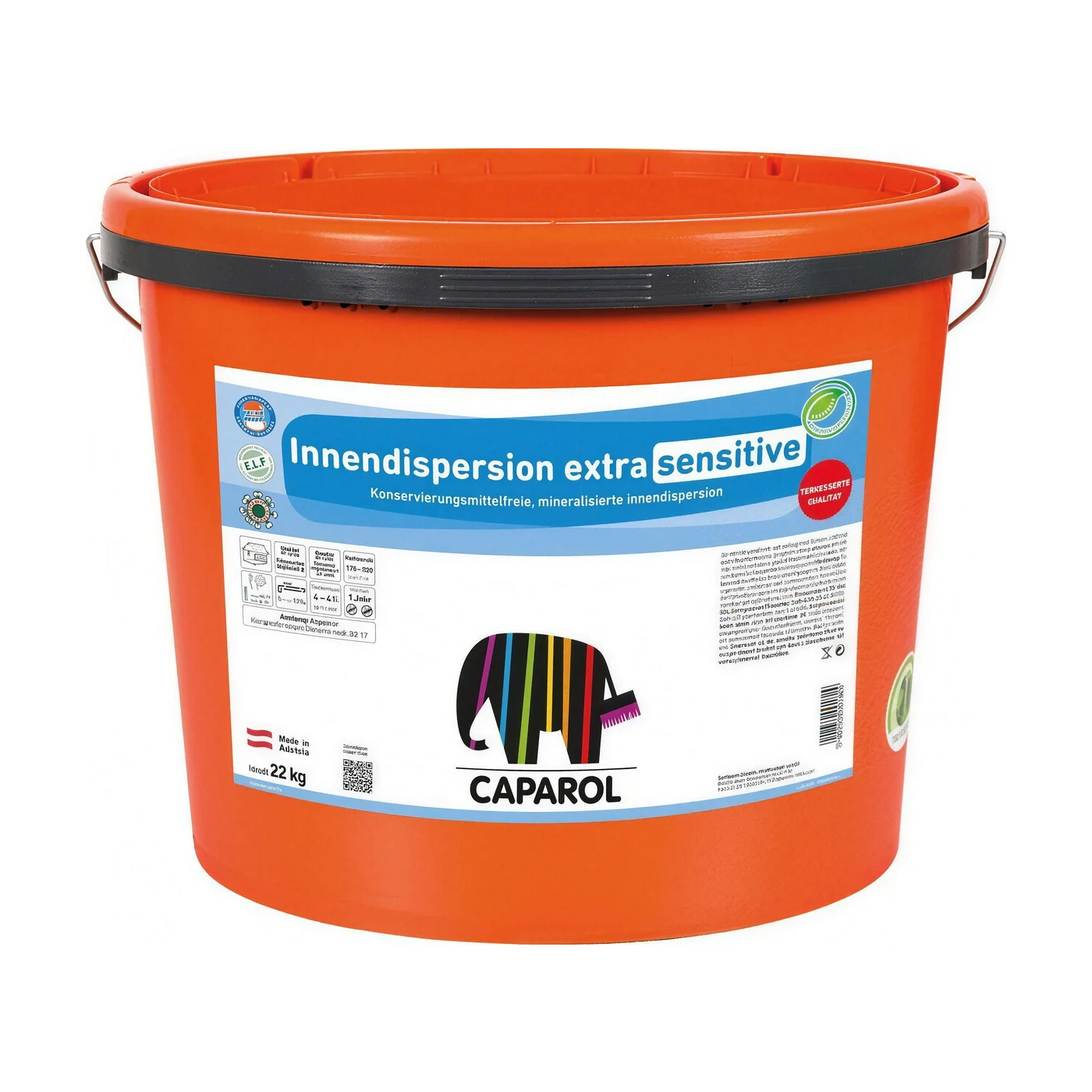 CAPAROL Innendispersion Extra sensitiv Weiß 22 kg