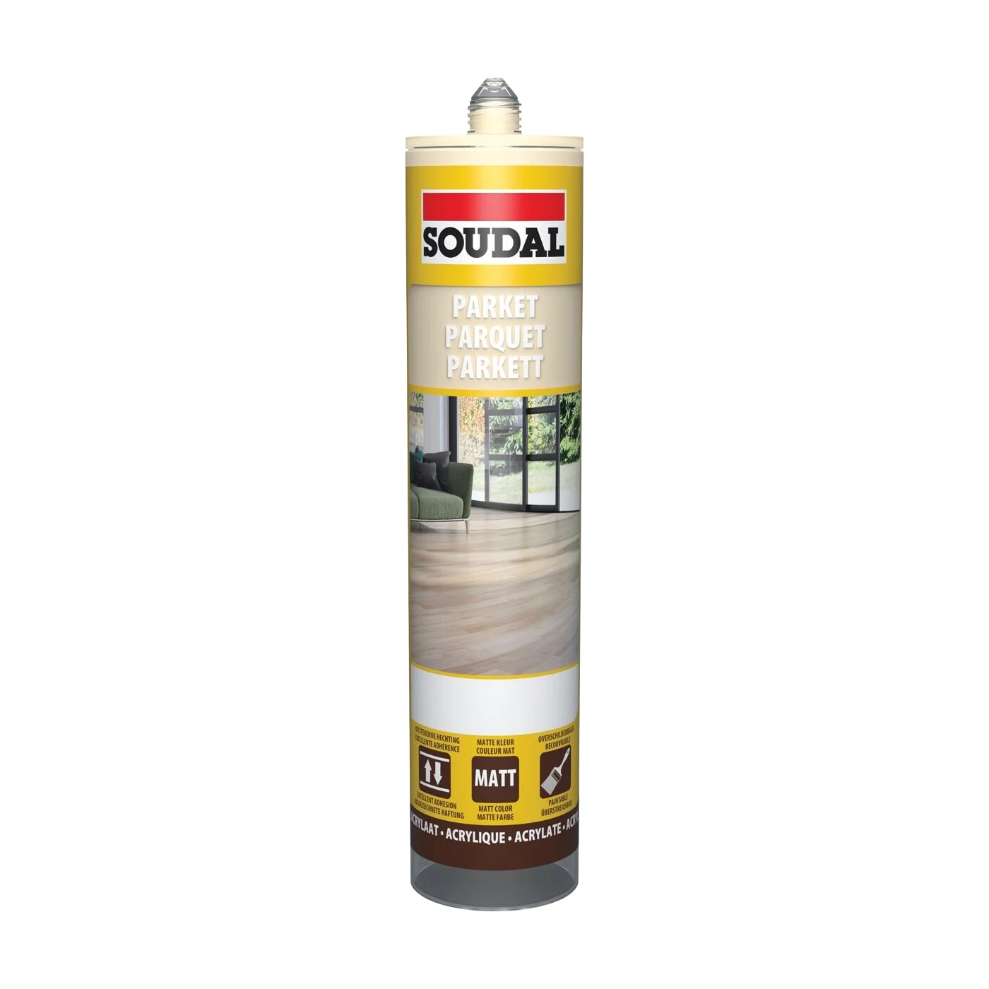 Soudal Laminat- & Parkettdichtstoff Fugenmasse 290ml