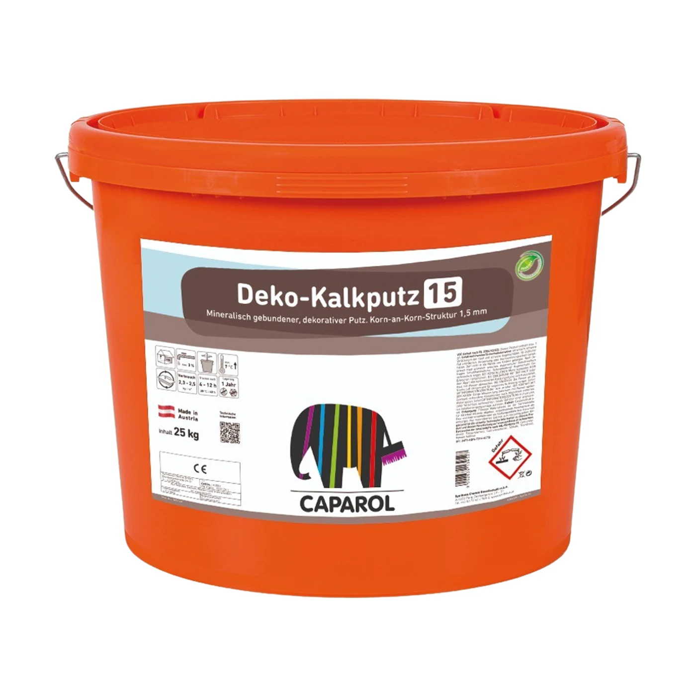 CAPAROL Deko Kalkputz 15 Weiß 25 kg