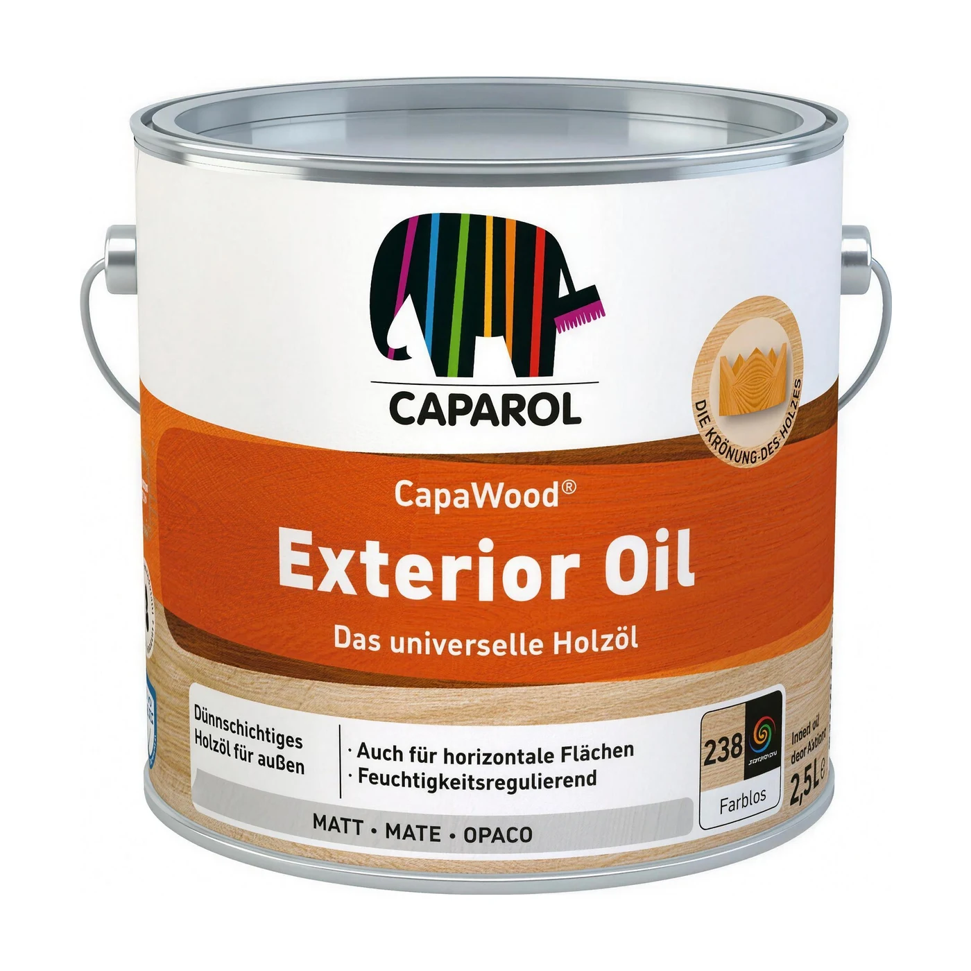 CapaWood® Exterior Oil (vormals DANSKE Bodenholzöl)