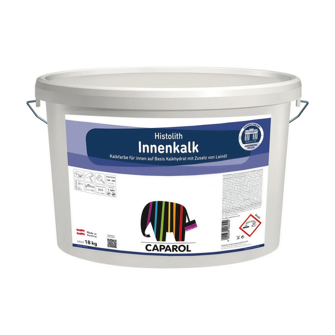 CAPAROL Histolith® Innenkalk Weiß 18 kg