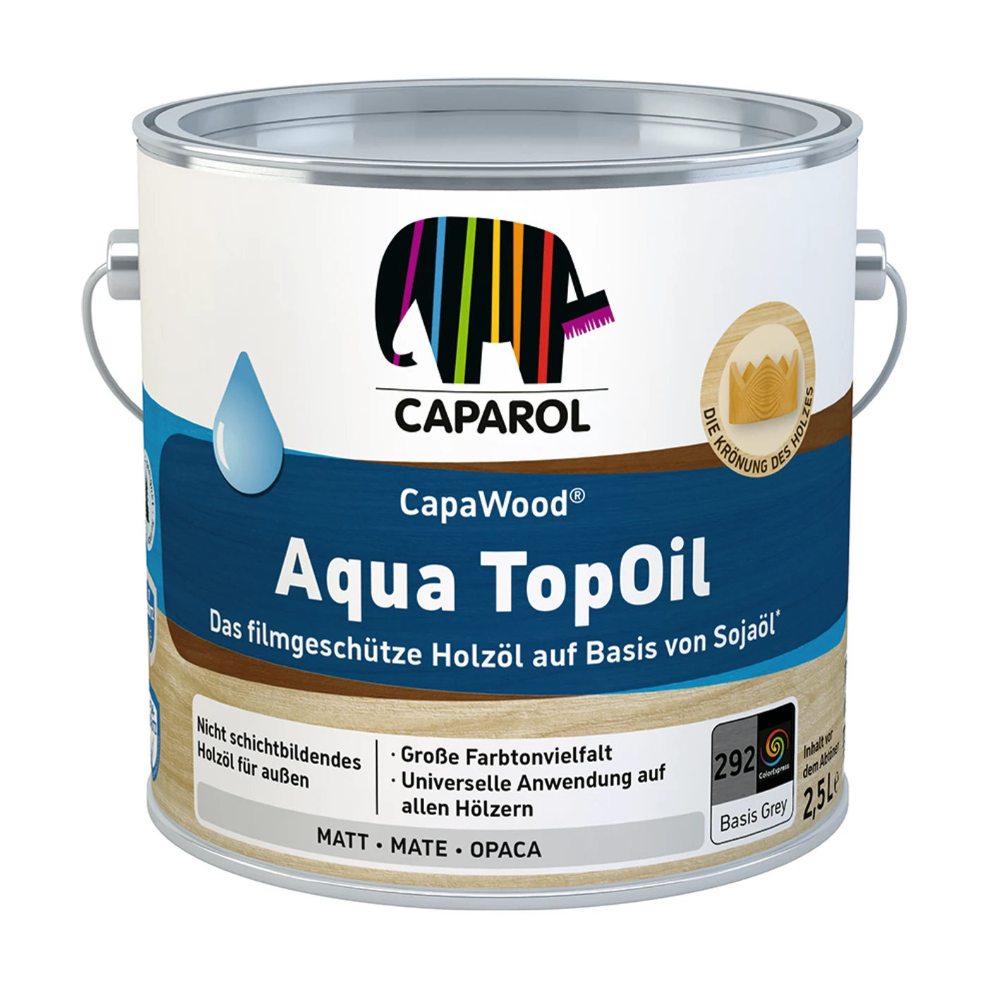 CapaWood® Aqua TopOil (vormals DANSKE Aqua Holzöl)