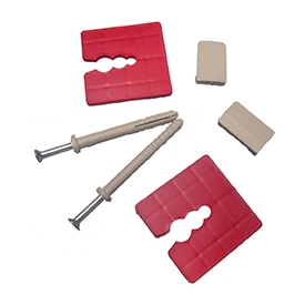 Montageset für Sockelprofil