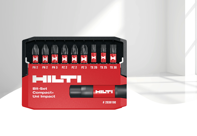 HILTI Bit-Set mit Diamantbeschichtung 11tlg. 