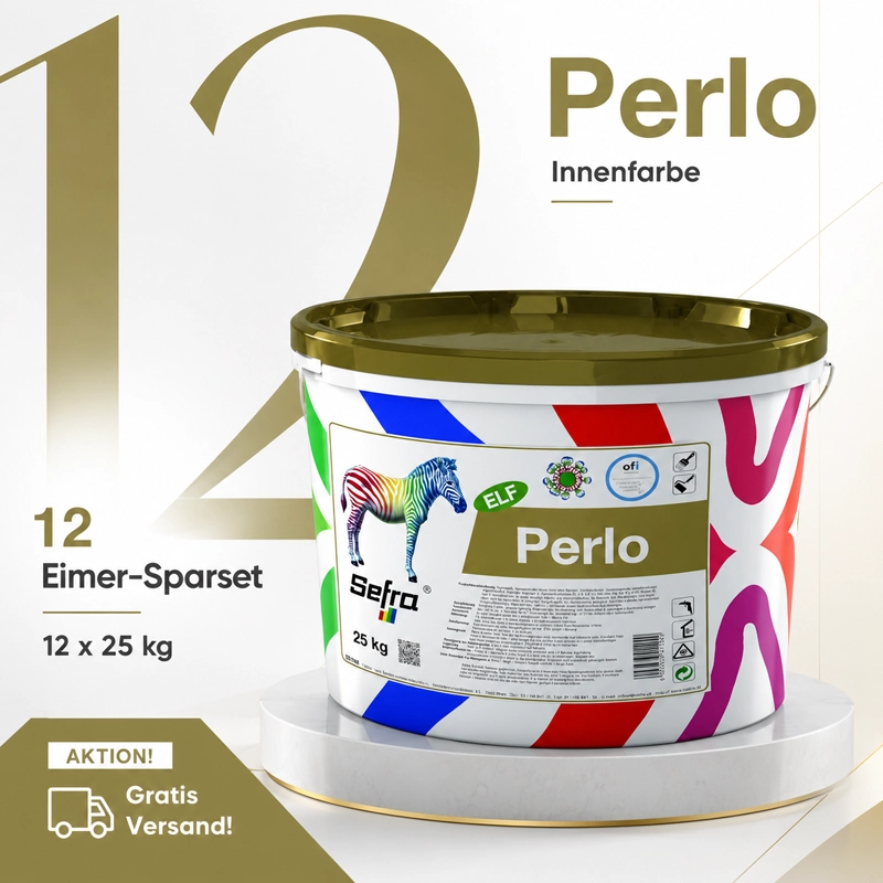 Aktion 12 x 25 kg SEFRA Perlo ELF 25 kg weiß