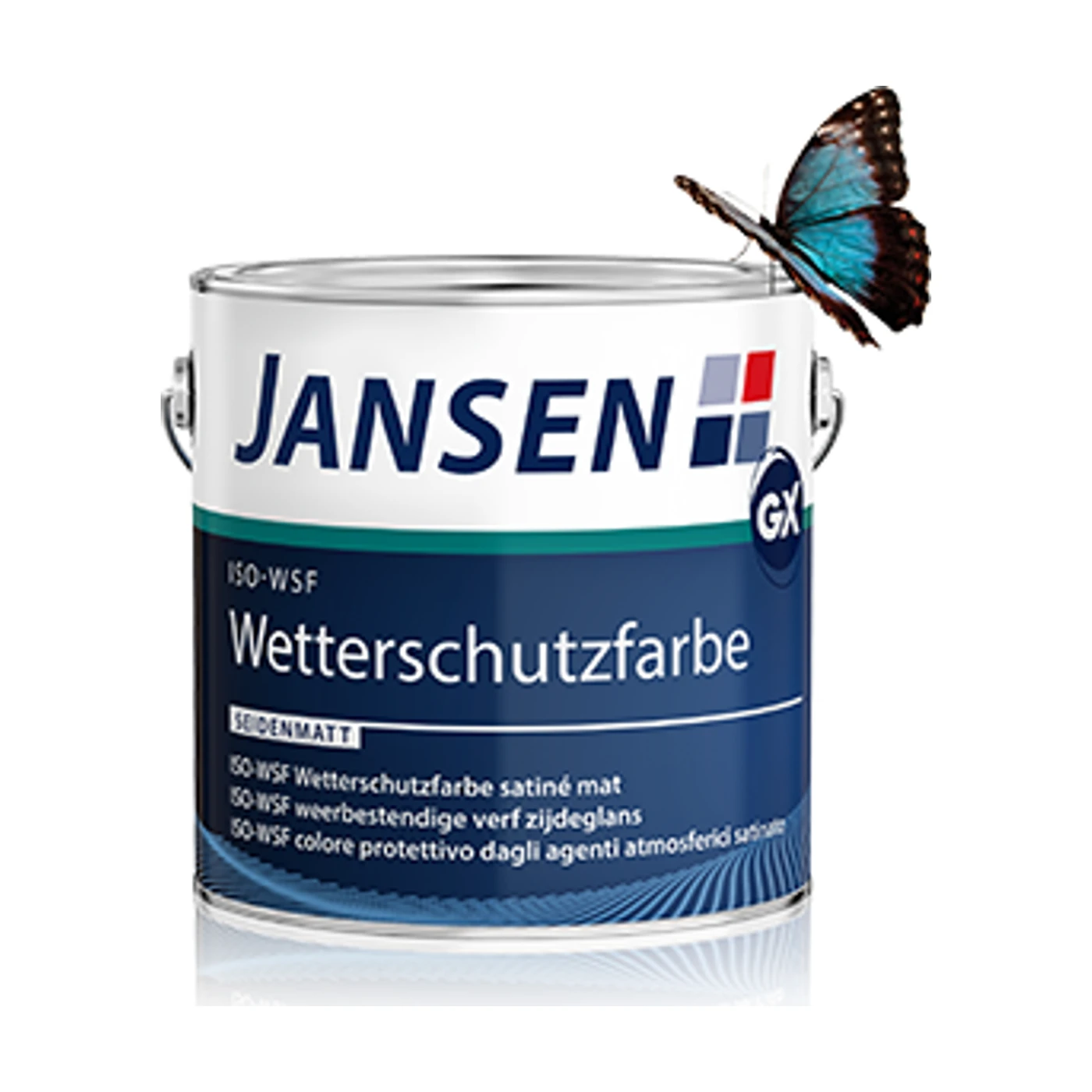 JANSEN ISO-WSF Wetterschutzfarbe – Packshot Hersteller (Jansen)