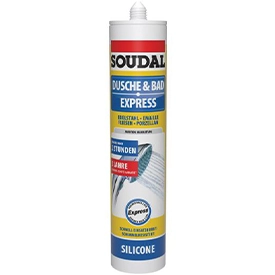 Soudal Dusche & Bad Silikon Express 2h 300ml