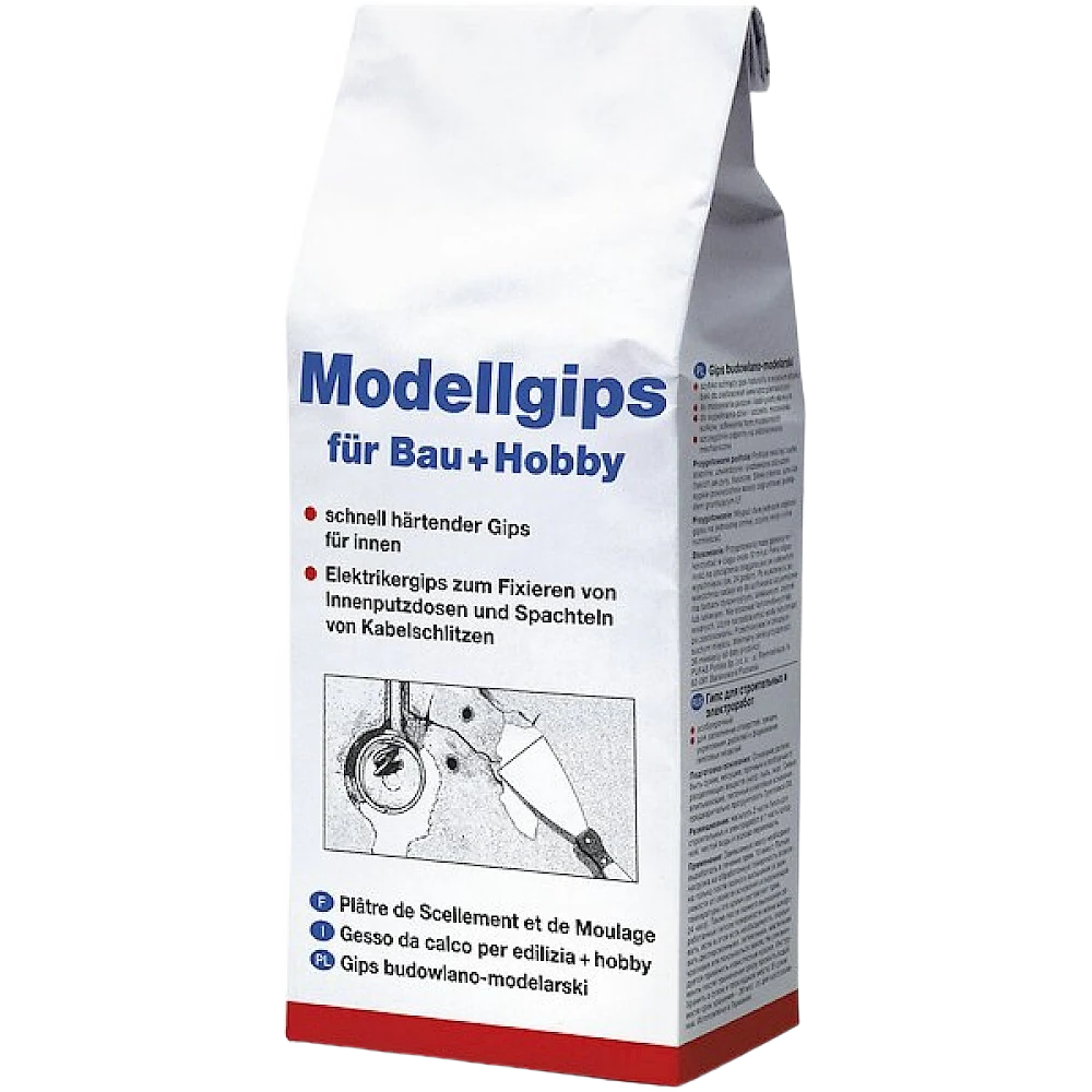 Pufas Modellgips für Bau und Hobby 1,5kg
