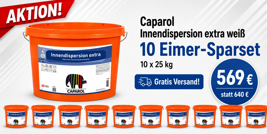 Aktion 10 x 25 kg  Innendispersion extra weiß (Synthesa)