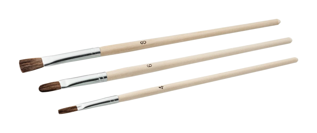 ColorExpert Ausbesserungspinsel 3tlg. 