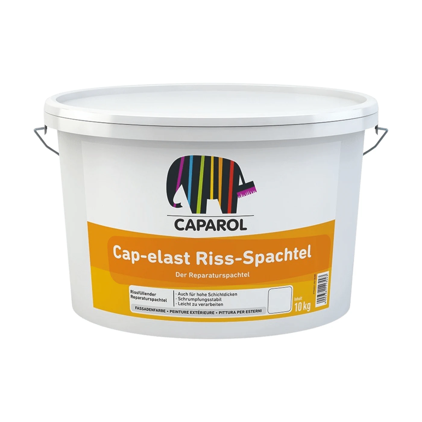 Caparol Capelast Riss-Spachtel elastische Spachtelmasse naturweiß – Packshot Hersteller