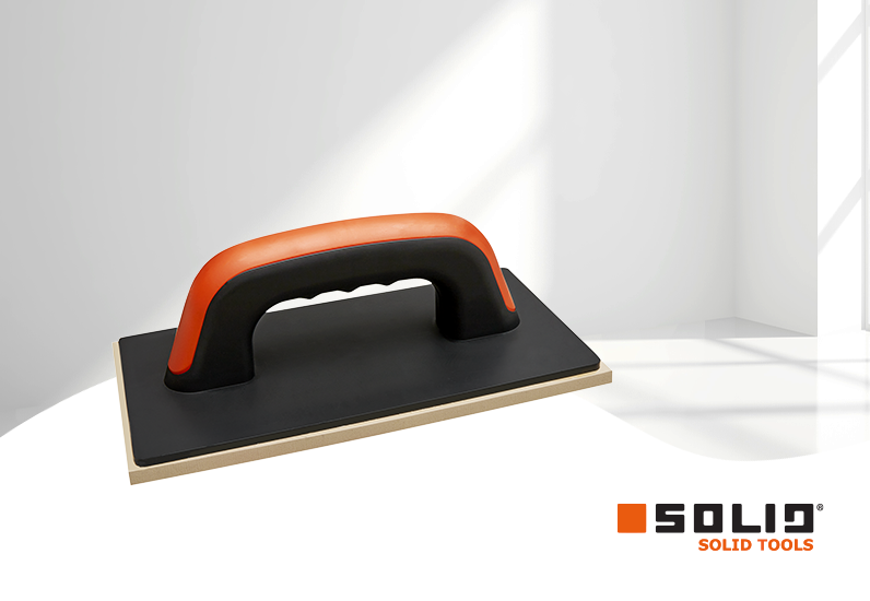 SOLID Reibebrett mit Zellgummi 8mm