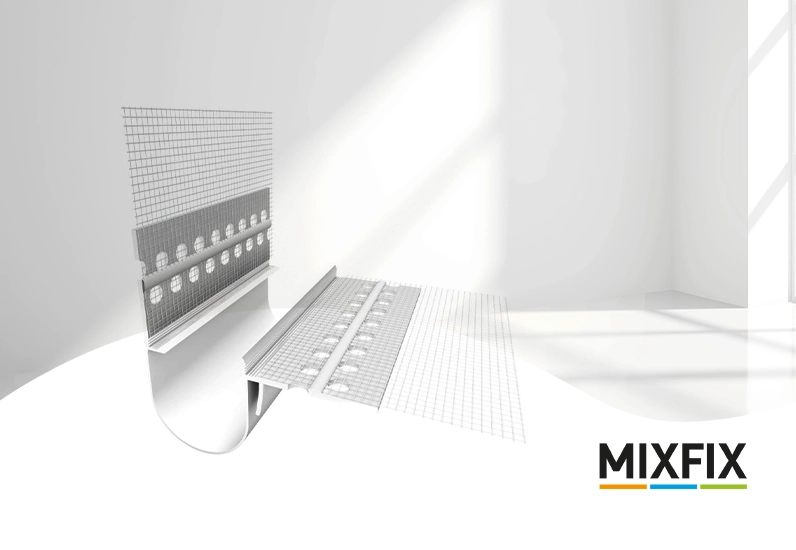 MIXFIX Dehnfugenprofil V-Form 2,5 lfm.