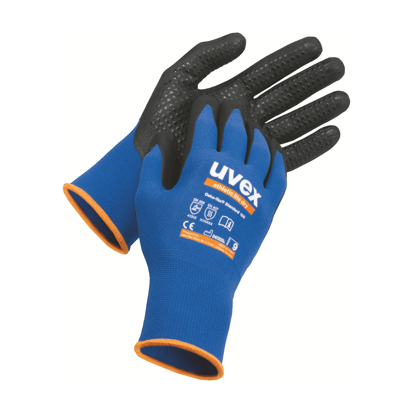 uvex athletic lite dry Montagehandschuhe – Packshot Hersteller