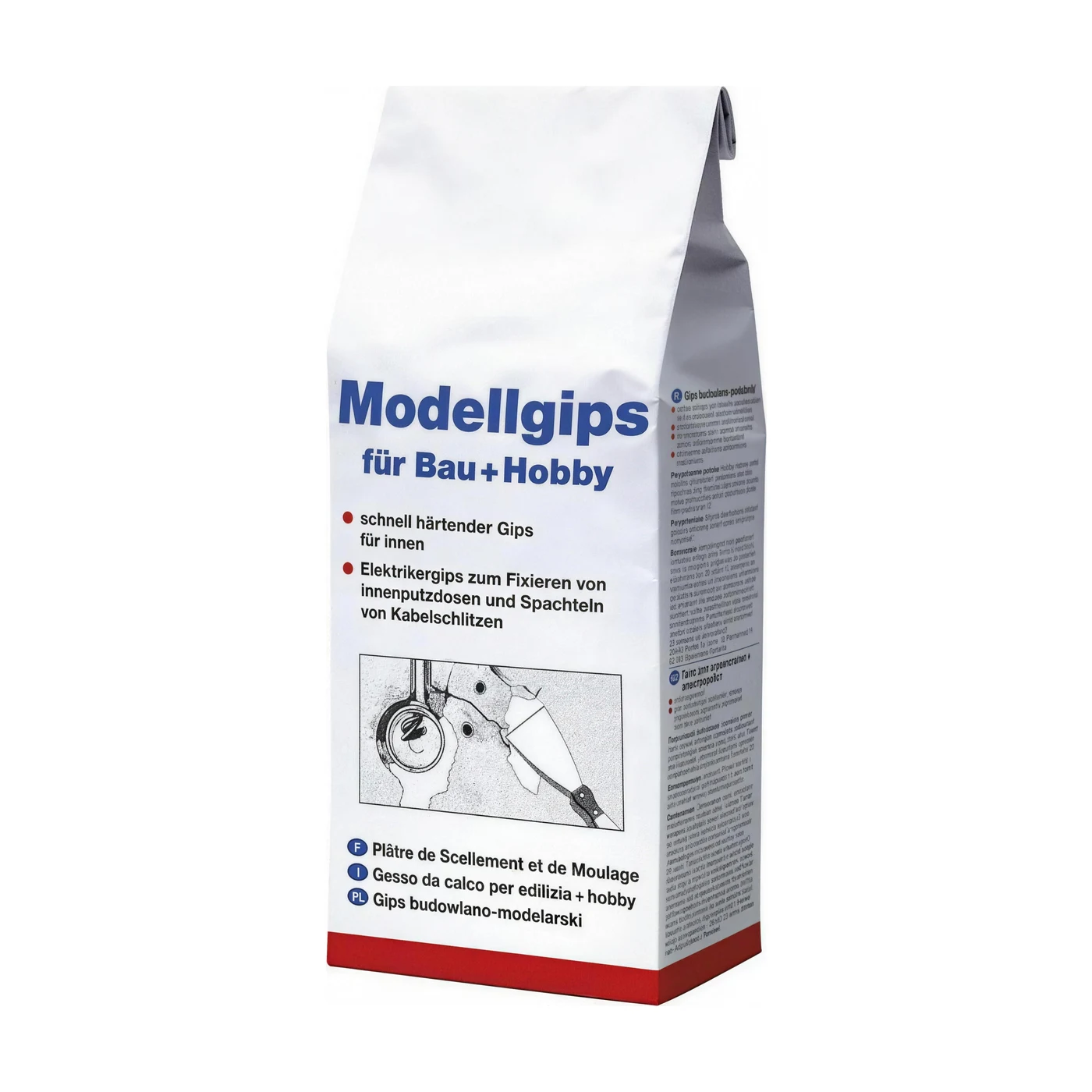 Pufas Modellgips für Bau und Hobby