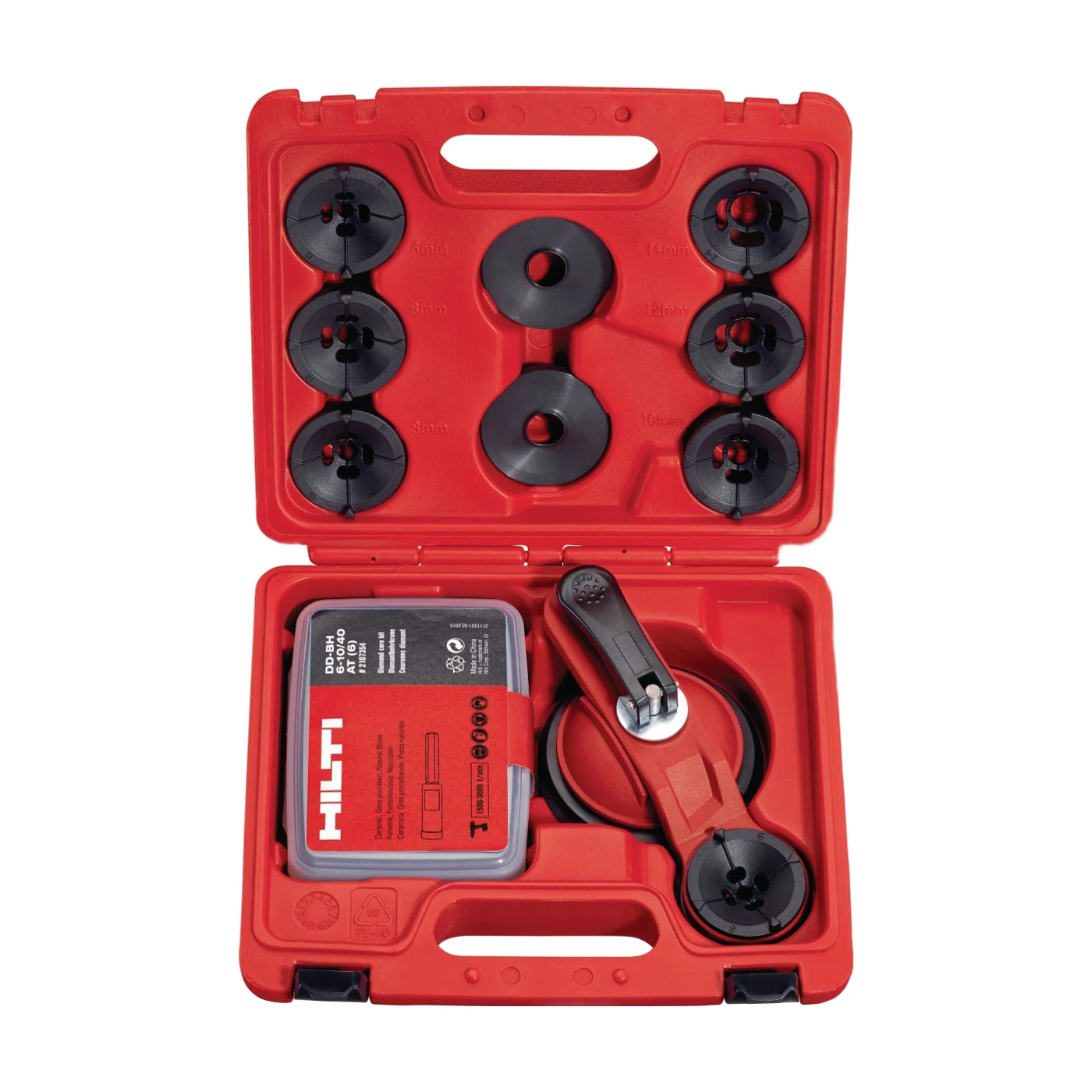 HILTI Fliesenbohrer HEX Start-Set 14tlg.